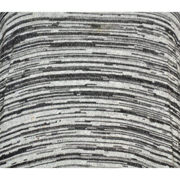 Sandra Darren Ladies Gray Cowl Neck Sweater Midi Dress Size L Comfy Warm Casual - Picture 4 of 11